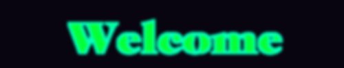 WELCOME